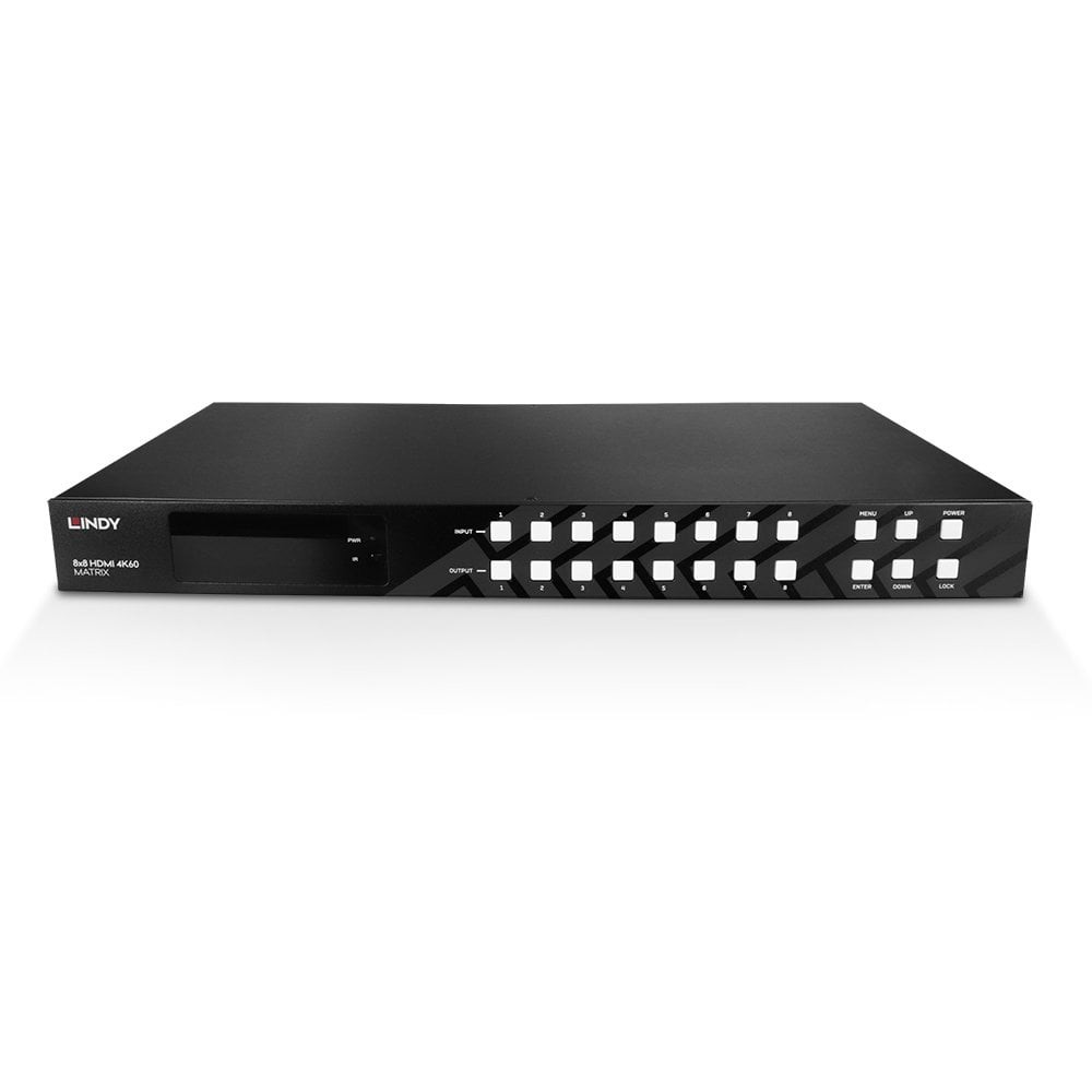 Lindy 8 Port HDMI 4K60 USB 2.0 & Audio KVM Switch