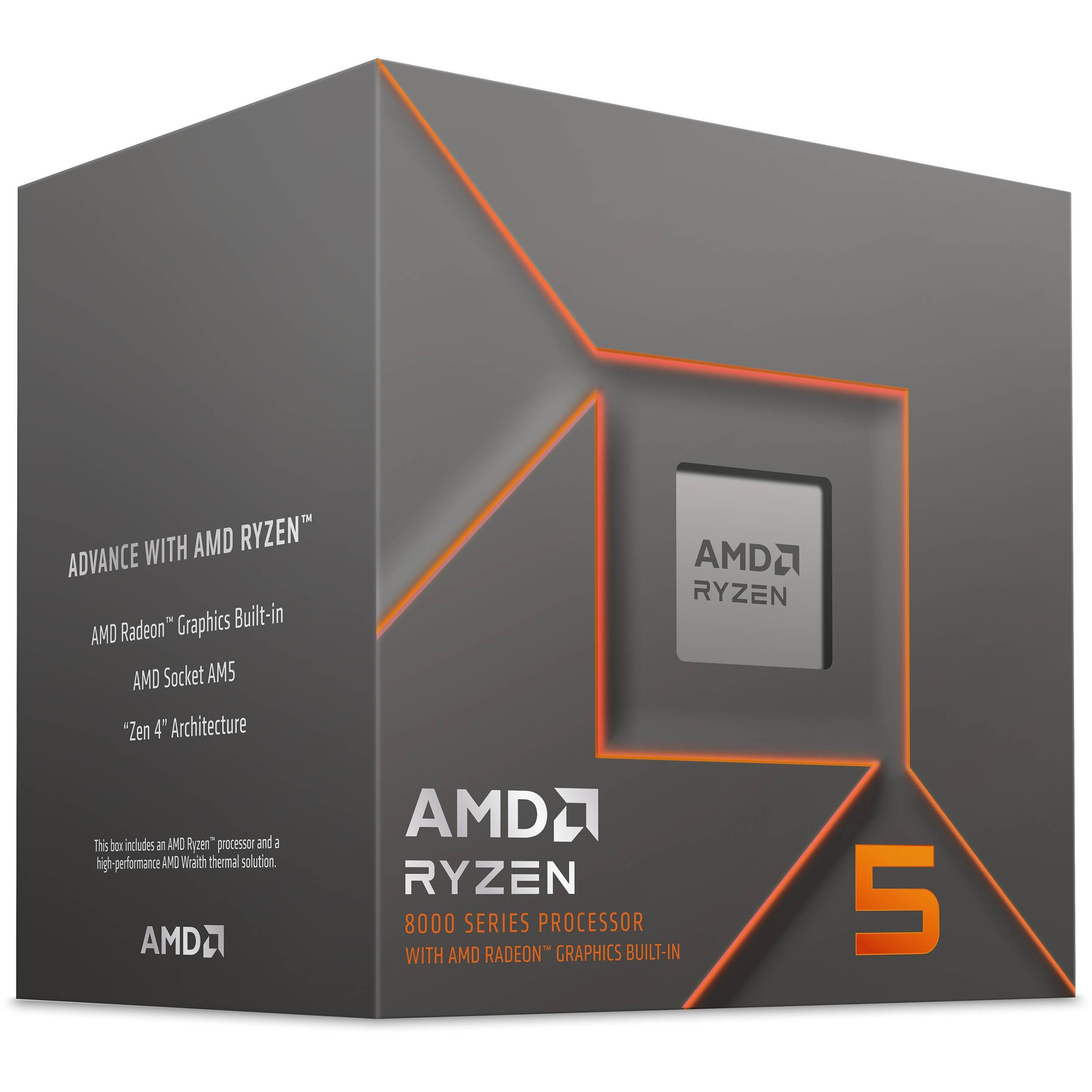 AMD Processeur Ryzen 5 PRO 8500G Socket AM5 5 GHz 6 Cœurs