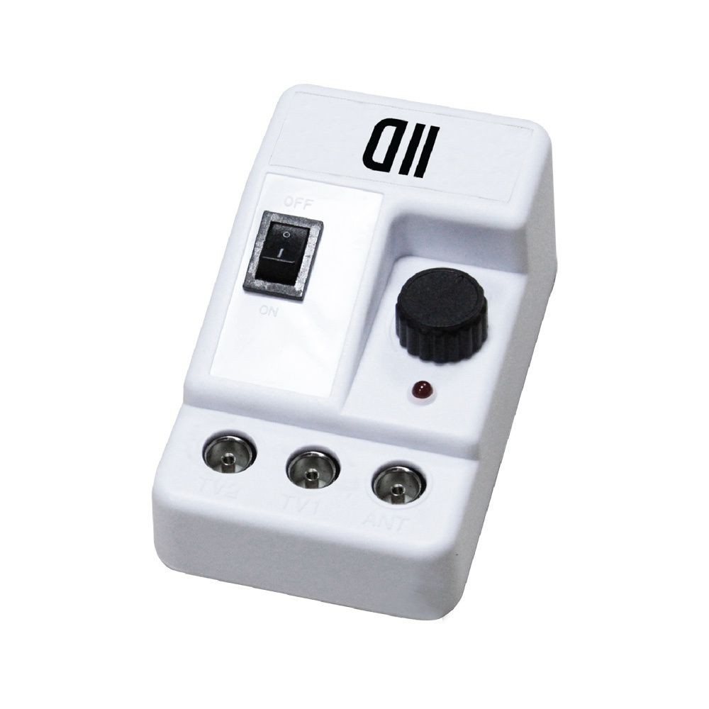 D2 Diffusion Amplificateur de signal TV 1 entrÃ©e / 2 sorties 9,52 mm