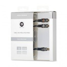 D2 Diffusion C ble Jack 3,5mm m le/2RCA m le 3m