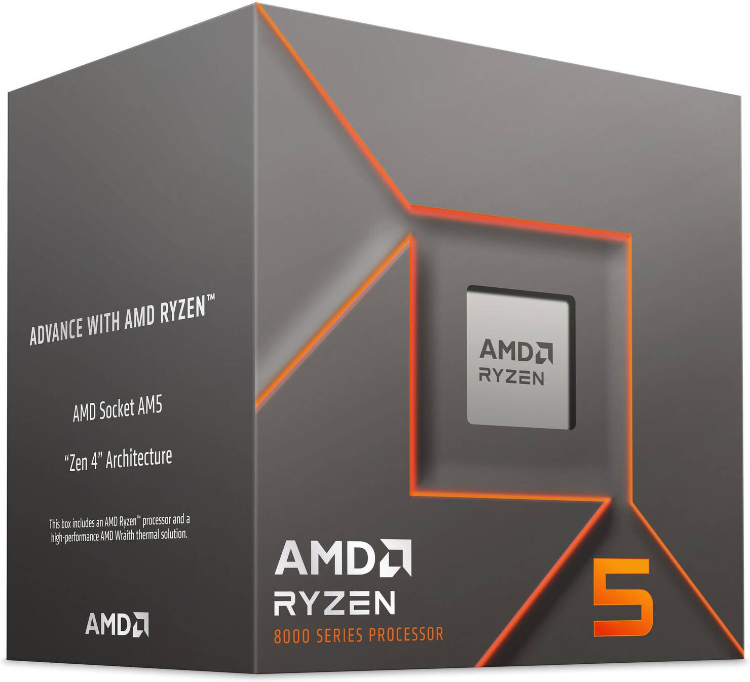 Microconcept PC AMD Processeur Ryzen 5 8400F (4,7Ghz) AM5