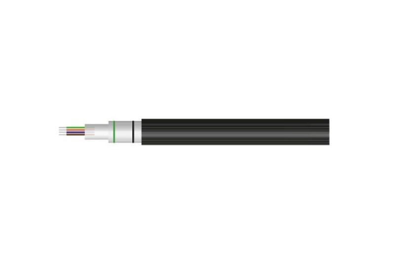 ekivalan Câble fibre optique 24 fibres OS2 9/125 structure libre 250um LS0H CPR Dca