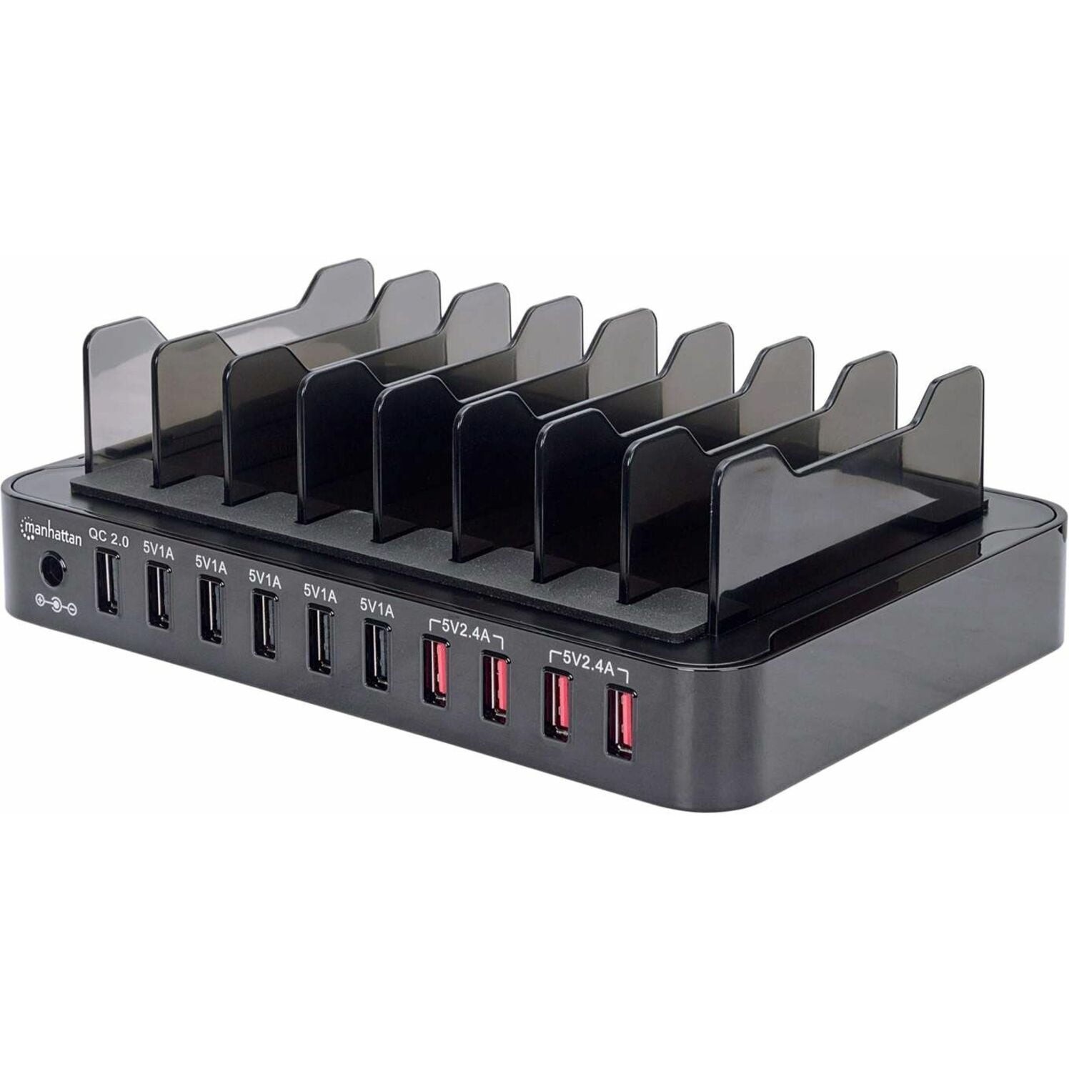MANHATTAN MANHATTAN 10-Port USB-Power Delivery-Ladestation 200W