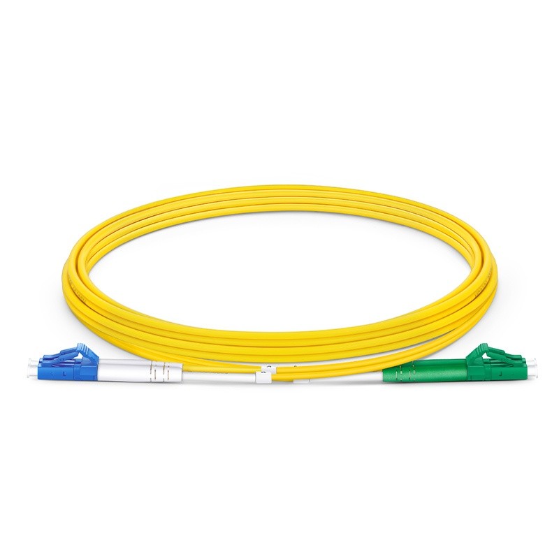 ekivalan Jarretière zip 2,0mm OS2 G652D LC-APC/LC-UPC LSZH jaune 3m