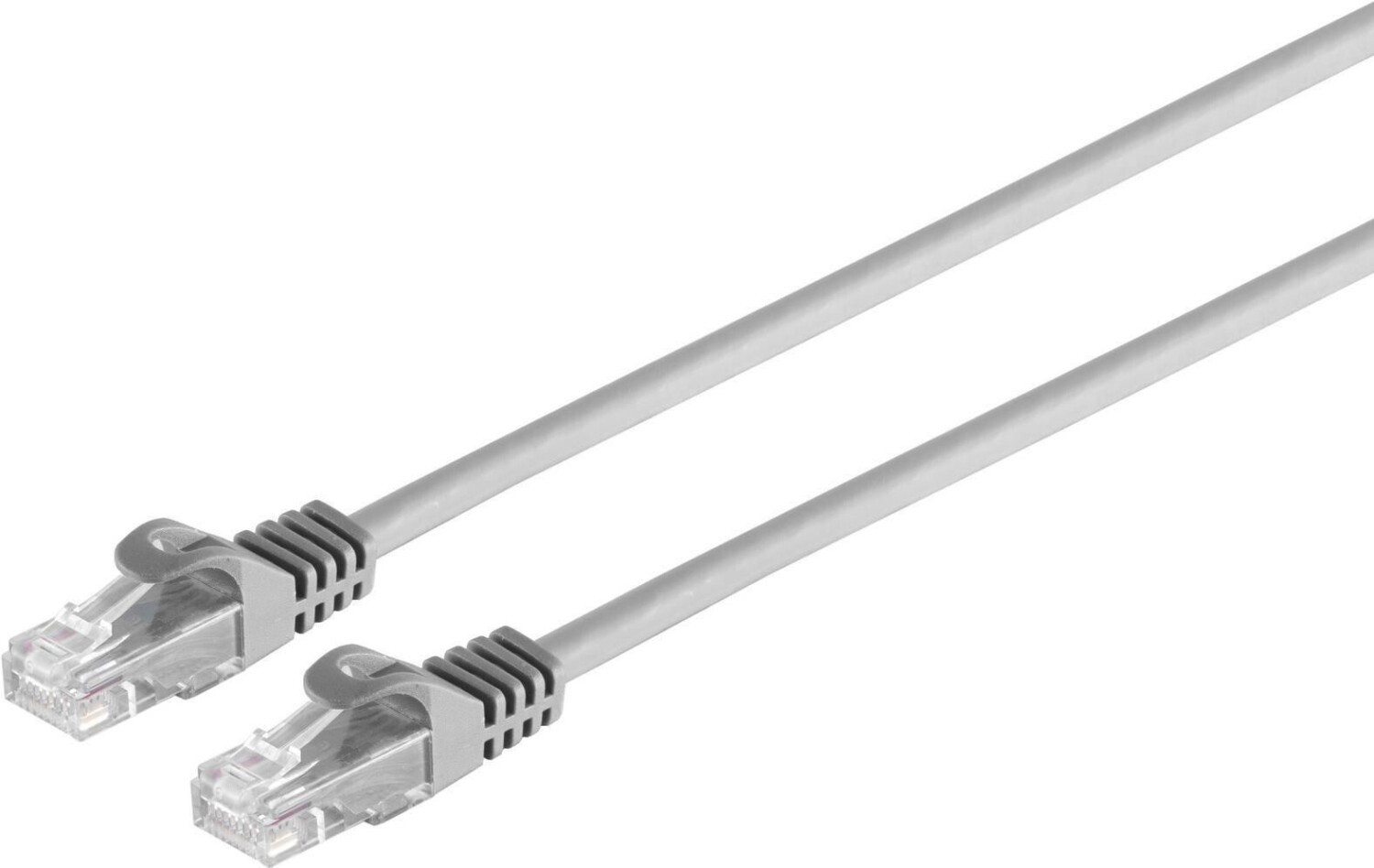 SHIVERPEAKS Shiverpeaks RJ45 Patchkabel U/UTP mit CAT7 Rohk., grau 1m