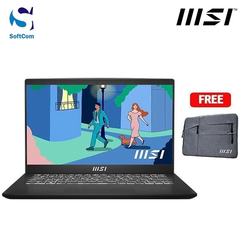 MSI PC Portable Modern 14 Ryzen 7 16 Go RAM 512 Go SSD FHD