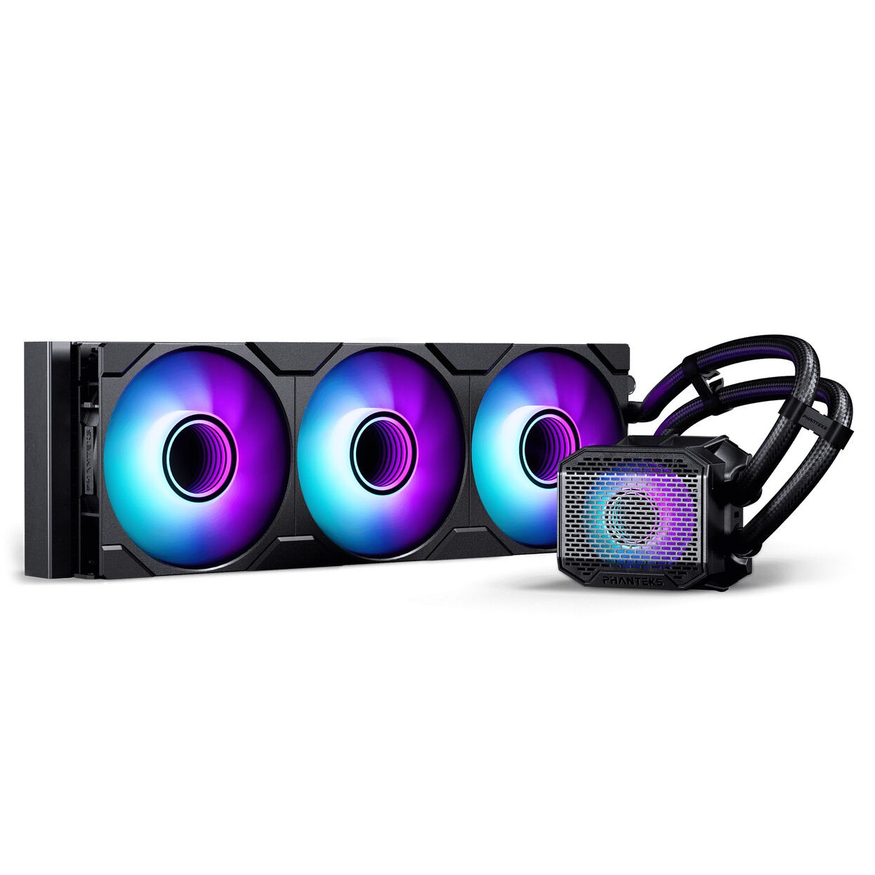 Phanteks Phanteks Glacier One 360M25 LCD AiO-Wasserkühlung, 6-Zoll-Display