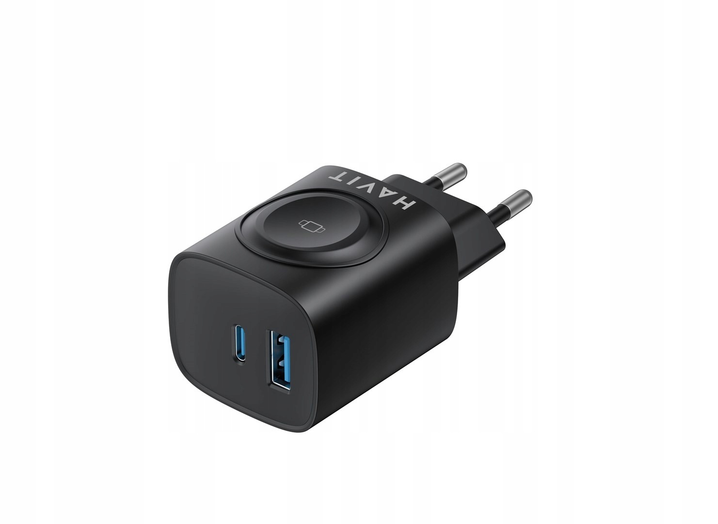 Havit Chargeur secteur   UC132 - 1x USB-C + 1x USB-A (Noir)