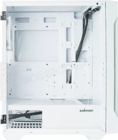 ZALMAN Boitier Moyen Tour ATX I3 Neo V2 aRGB avec panneau vitré (Blanc)