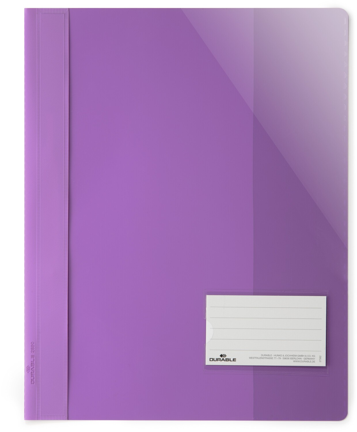 Durable DURABLE Schnellhefter Trend f.A4 Überbreite lila