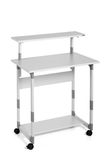 Durable DURABLE SYSTEM Computer Trolley 80 VH grau5 silber