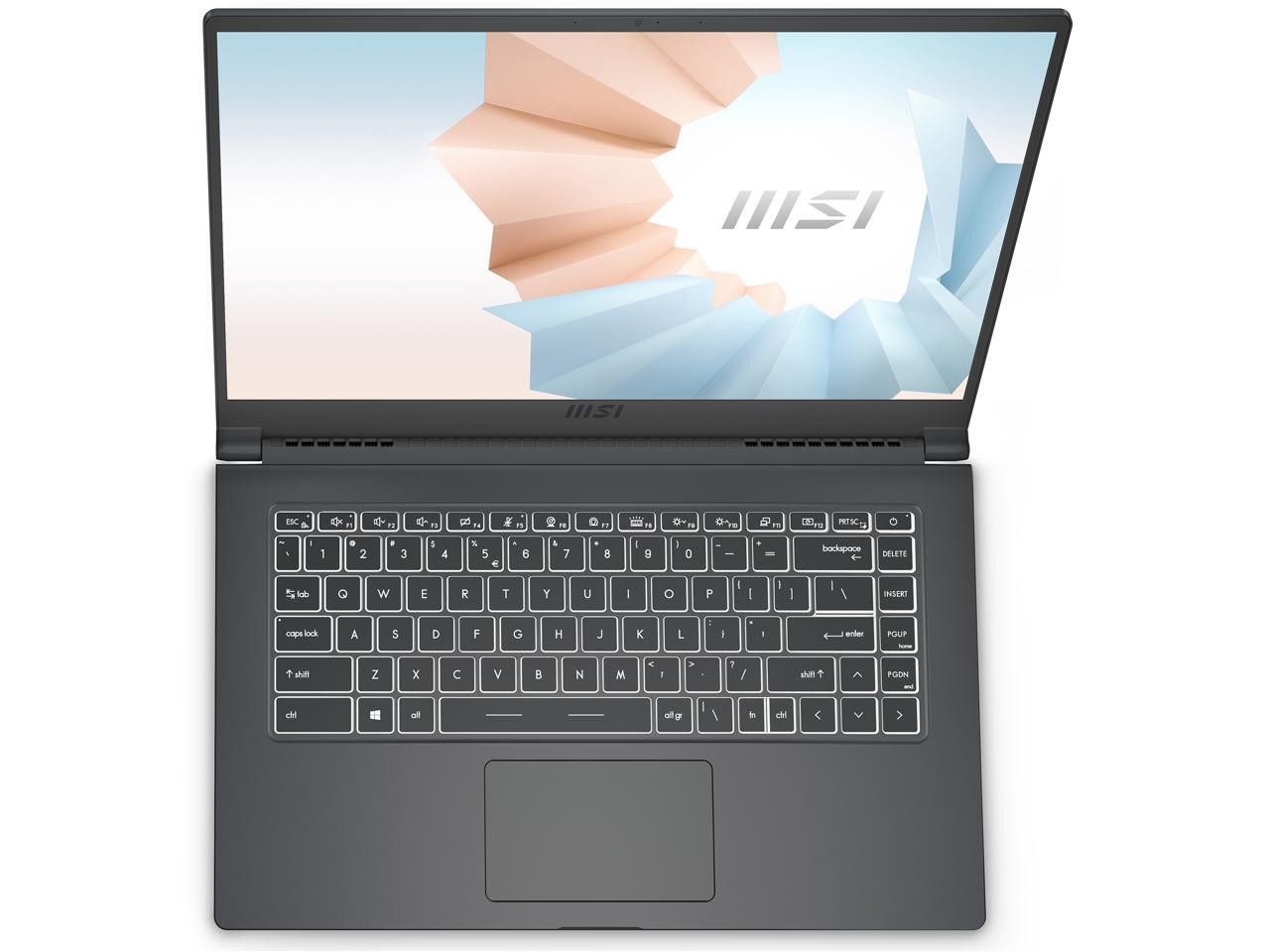 MSI Laptop 15.6i FHD 60 Hz Intel Core i5-1334U Intel Iris Xe Graphics 16GBDDR4 512GB NVMe SSD Windows 11 Home AZERTY BE