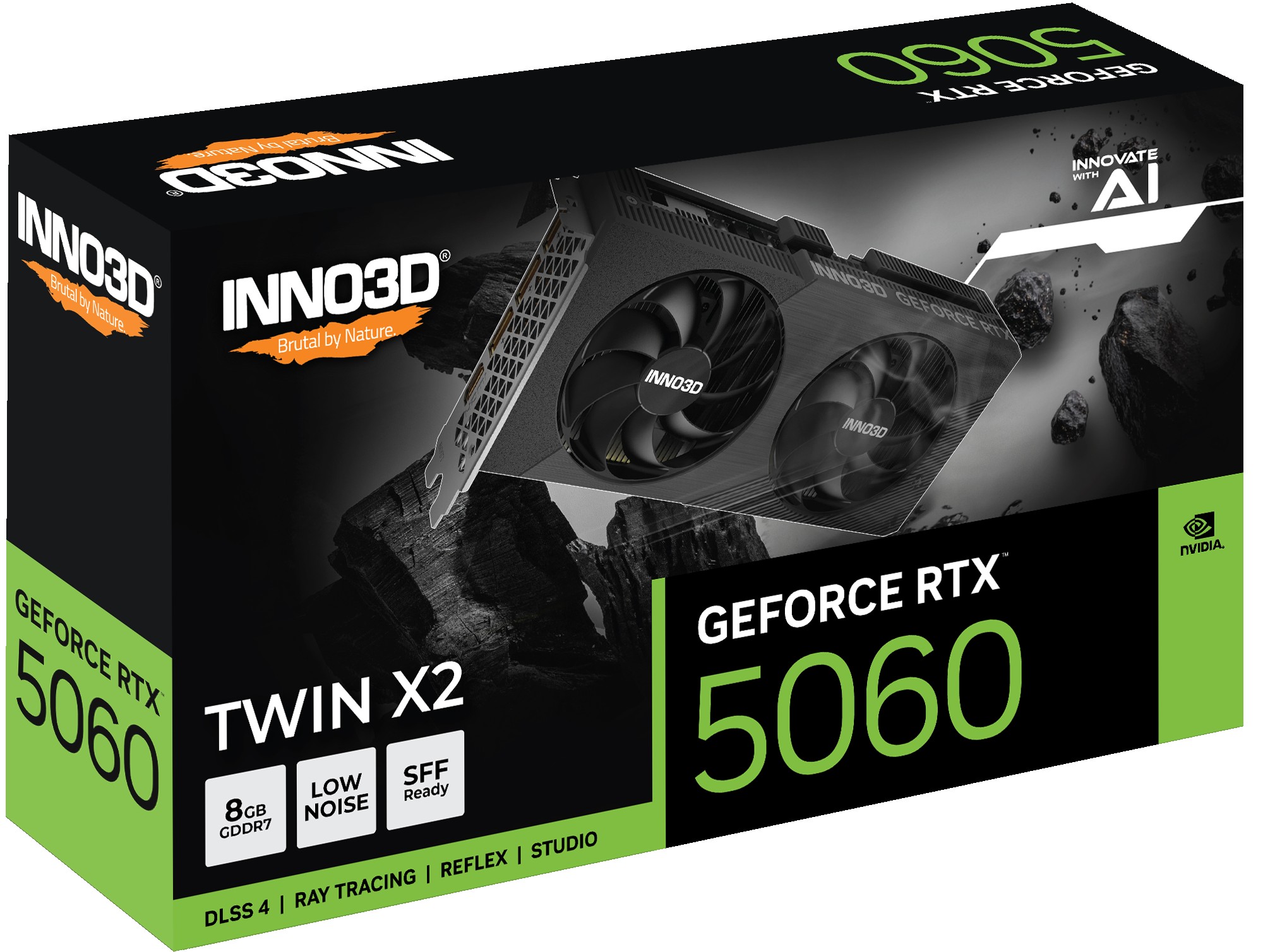 Inno3D RTX 5060 8GB  Twin X2 OC V2 GDDR7