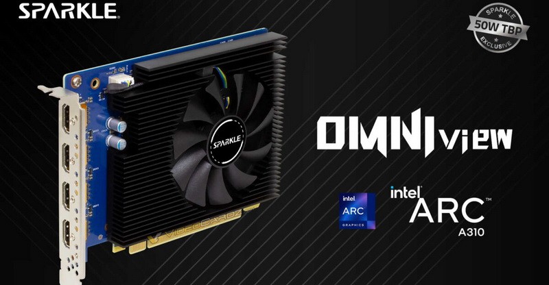 SPARKLE Intel Arc A310 OMNI View