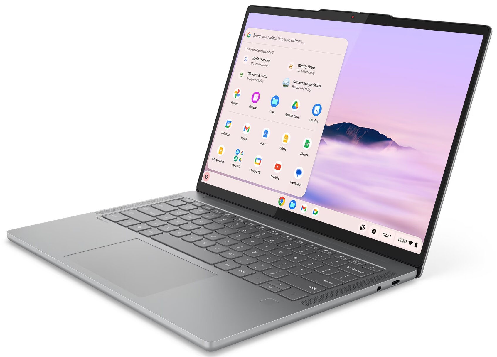 LENOVO Chromebook Plus MediaTek Kompanio Ultra 910 14 pouces WUXGA 12 Go 128 Go