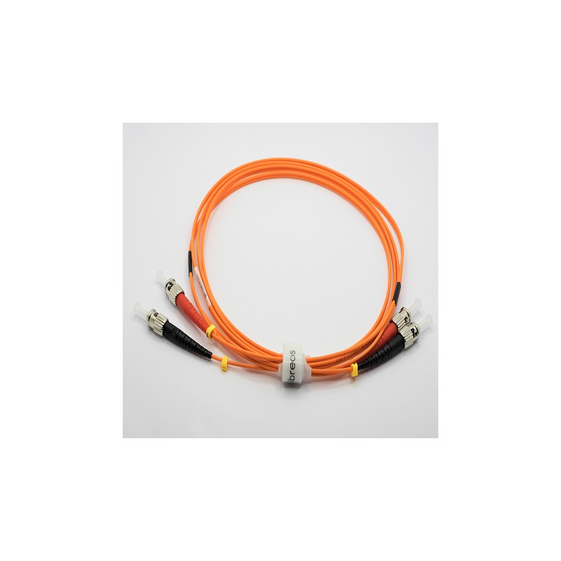 ekivalan Jarretière zip 2,0mm OM1 62,5/125 STPC/STPC LSZH orange 5m