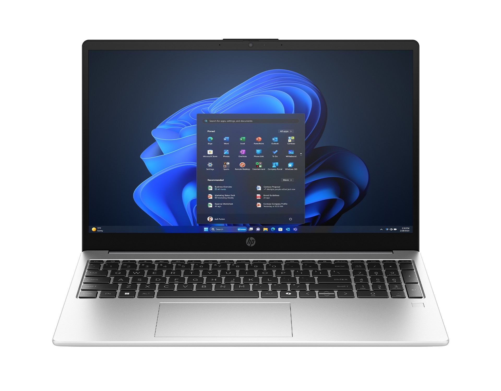 HP HP 255R G10 AMD Ryzen 3 7335U 15.6p FHD 8Go DDR5 256Go SSD ax+BT 3C Batt UMA W11P 1yr Wrty