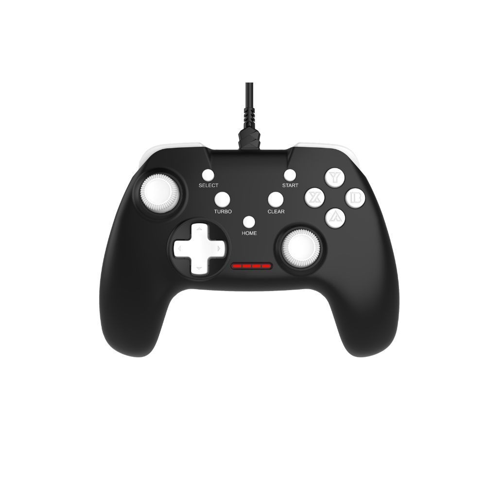 Onlan GP-PC-WD-BK Manette Filaire pour PC compatible avec Switch 1&2, andro d et Orang