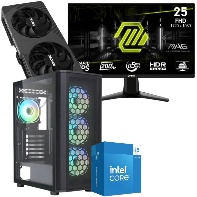 Microconcept PC INTEL Core i5 i5-14400F