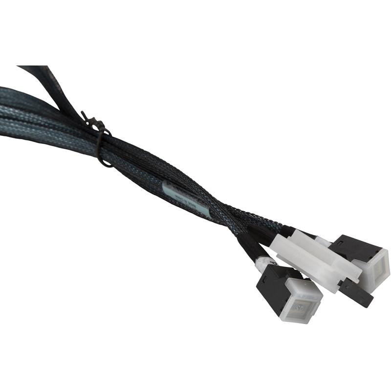 SuperMicro Supermicro Slimline x8 (STR) to 2x MiniSAS HD x4 65CM Cable