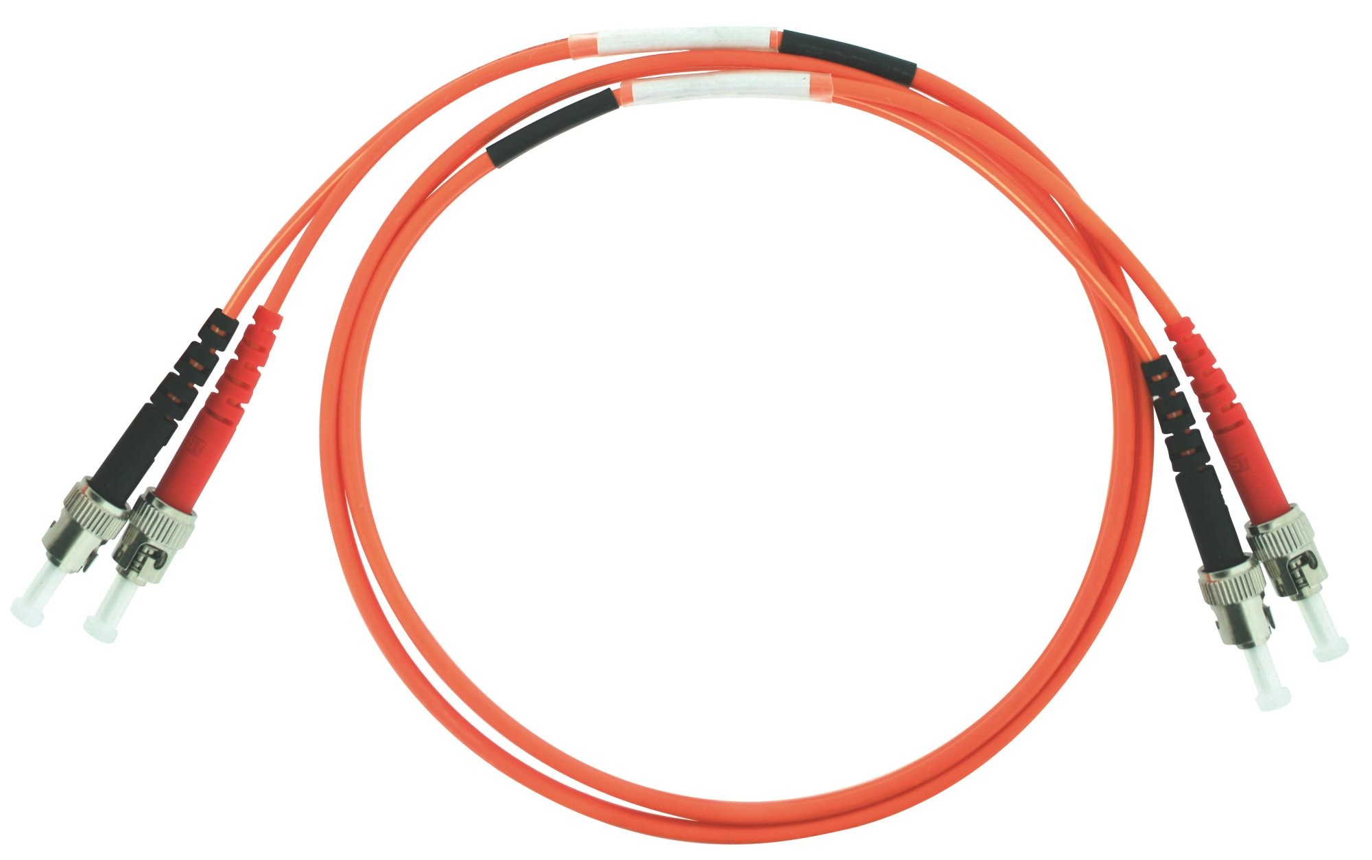 ekivalan Jarretière zip 2,0mm OM1 62,5/125 STPC/STPC LSZH orange 3m
