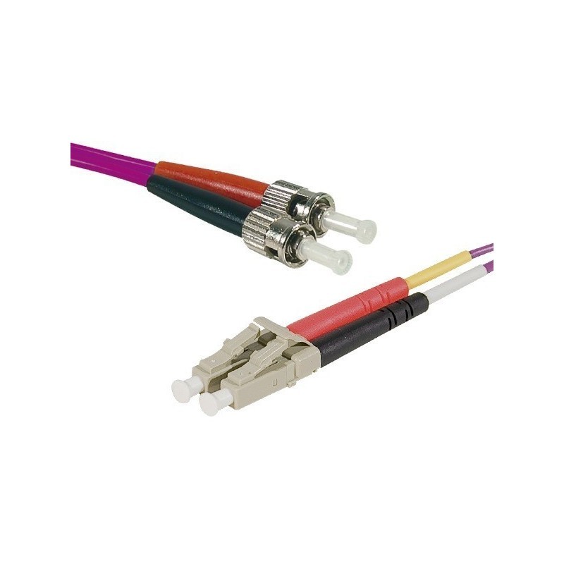 GENERIQUE Jarretière optique duplex HD multi OM4 50/125 ST-UPC/SC-UPC erika