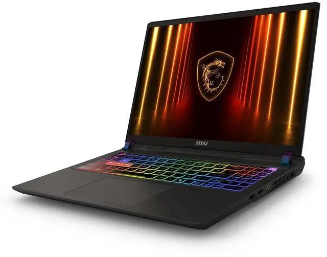 MSI PC Portable Gamer 16 pouces QHD+ 240Hz Ryzen 9 32 Go RAM RTX 5070 Ti 1 To SSD