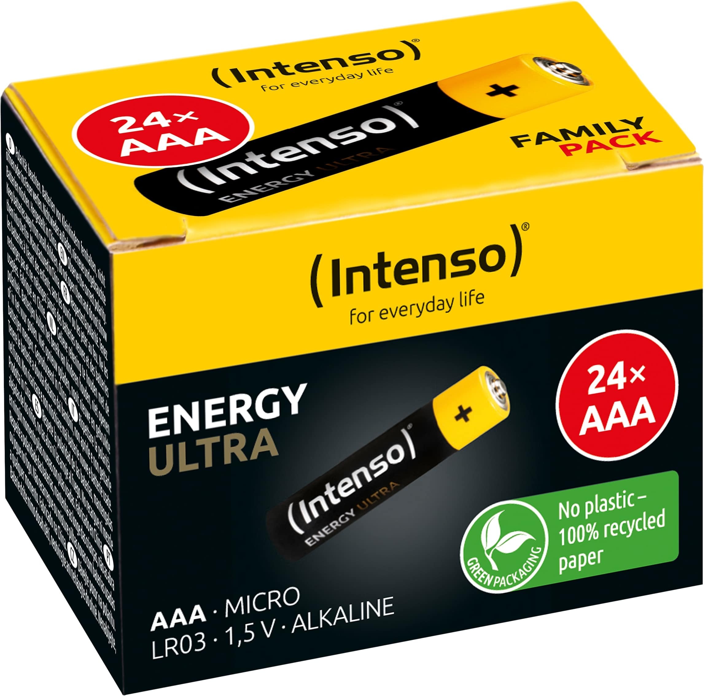 INTENSO Energy Ultra AAA LR03 100x Alkaline Batterie#