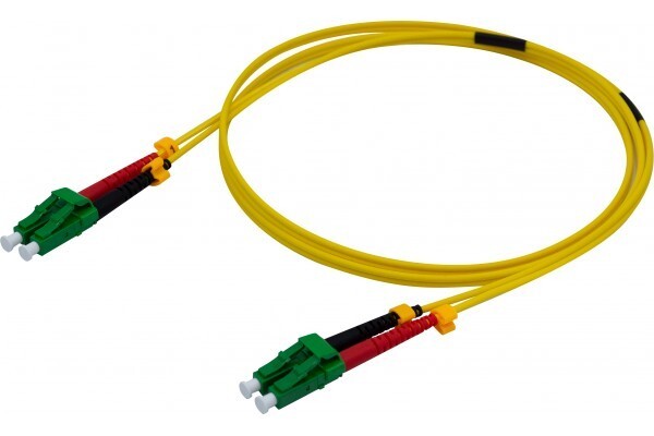 GENERIQUE Jarretière duplex 2.0 mm OS2 LC-APC/LC-APC jaune