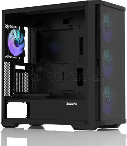 ZALMAN Boitier Moyen Tour ATX P60 ARGB avec panneaux vitrés (Noir)