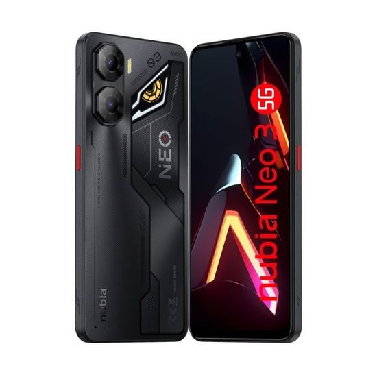 ZTE nubia Neo 3 5G 8+256Go Shadow Black