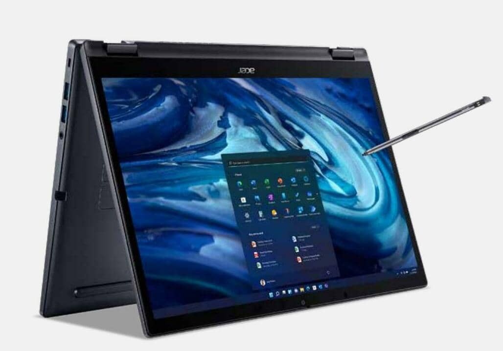 ACER PC Portable Convertible TravelMate P4 Spin Intel Core 5 16 Go RAM SSD 1 To Linux QWERTY