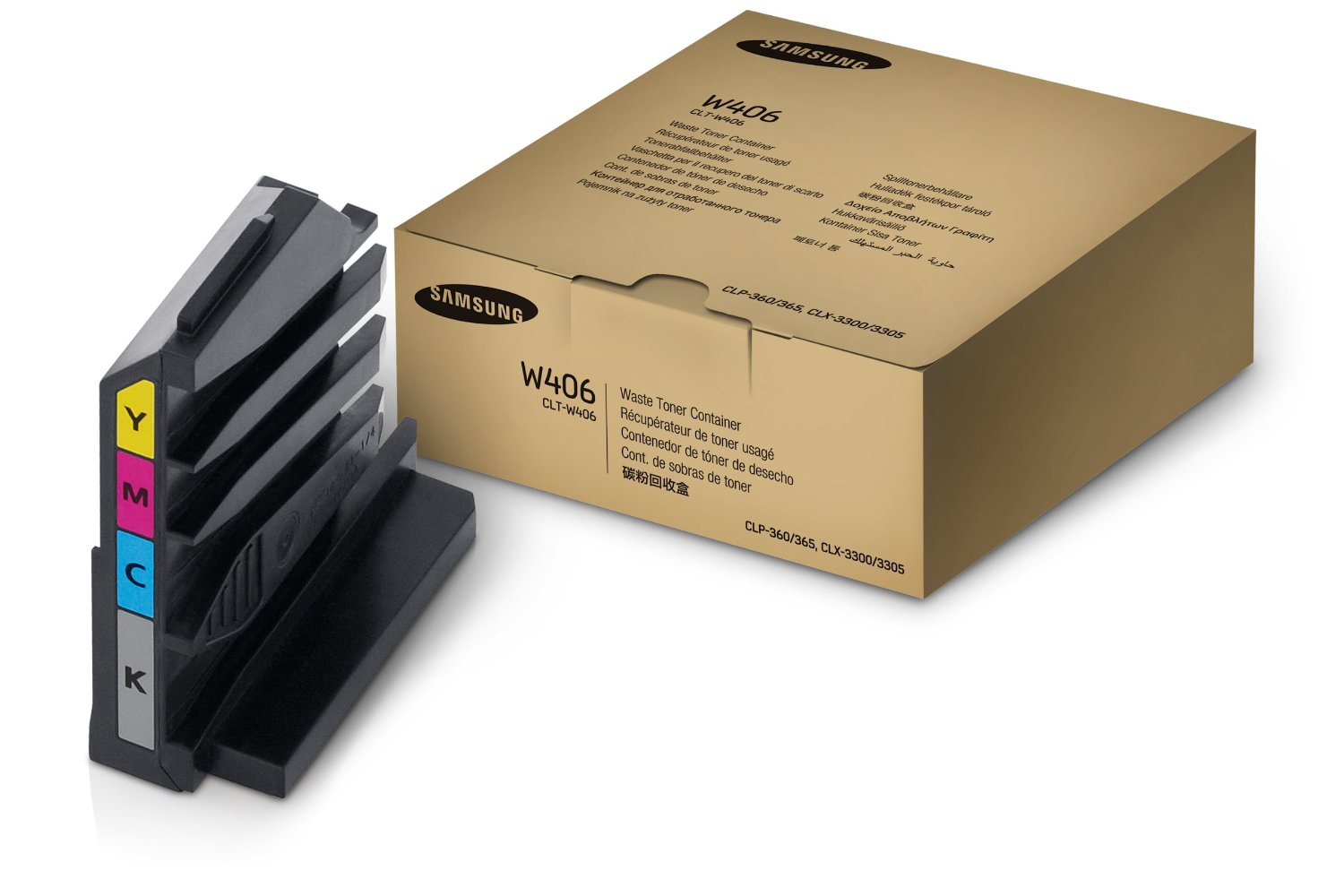 SAMSUNG Collecteur de Toner Usagé CLT-W406 pour Imprimante Laser