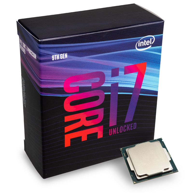 Intel Core i7-9700K (3.6 GHz / 4.9 GHz) - Processeur 8-Core Socket 1151  Cache L3 12 Mo Intel UHD Graphics 630 0.014 micron (version boîte sans  ventilateur - garantie Intel 3 ans)