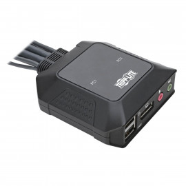 EATON Commutateur KVM 2 ports DisplayPort 1.1/USB avec audio/vidéo