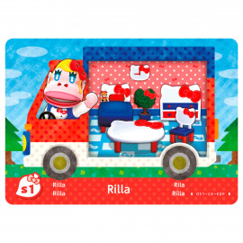 Nintendo Pack de 6 cartes amiibo Animal Crossing série Sanrio