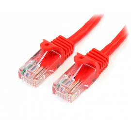 STARTECH Câble réseau Cat5e UTP sans crochet de 1 m - Rouge