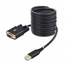 STARTECH StarTech.com 10ft (3m) USB to Null Modem Serial Adapter Cable