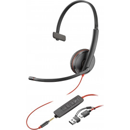HP Poly Blackwire 3215 Monaural USB-C Headset