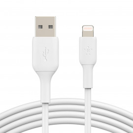 BELKIN Câble Lightning USB-A 0.15m blanc