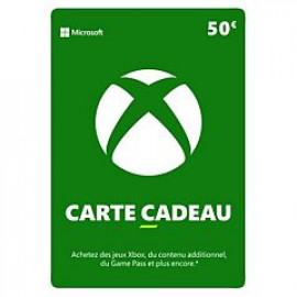 Microsoft Carte Cadeau Xbox 50 euros