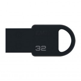EMTEC D250 Mini lecteur USB flash 32 Go USB Type-A 2.0 Noir