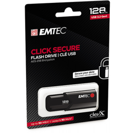 EMTEC EMTEC CLE USB 3.2 CLICK SECURE B120 128GB