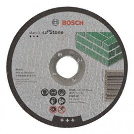 Bosch Professional 2608603178 Disque à tronçonner à moyeu plat standard for stone C 30 S BF 125 mm 22,23 mm 3,0 mm