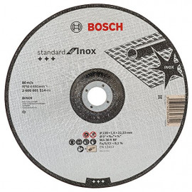 Bosch Professional Disque à tronçonner à moyeu déporté standard for inox WA 36 R BF 230 mm 22,23 mm 1,9 mm