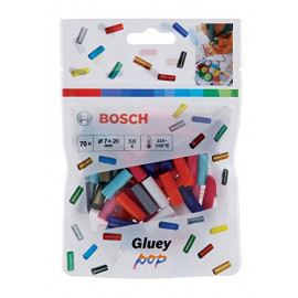 Bosch Professional 70 Pièces Bâtons de Colle Gluey
