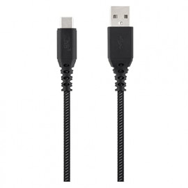 T'nB XTREMWORK USB/USB-C 1.5m Cable Black/Grey