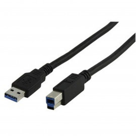 MCL Samar Samar Cordon USB 3.0 type A / B mâle - 3m Noir