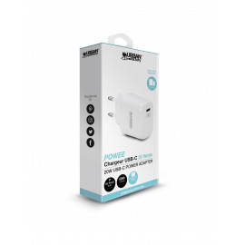 URBAN FACTORY Chargeur secteur Powee USB QC3.0 20W (Blanc)