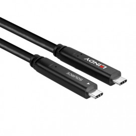 Lindy 10m USB 3.2 Gen 1 & DP 1.4 Type C Hybrid Cable